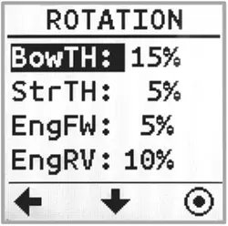 Rotation maneuver